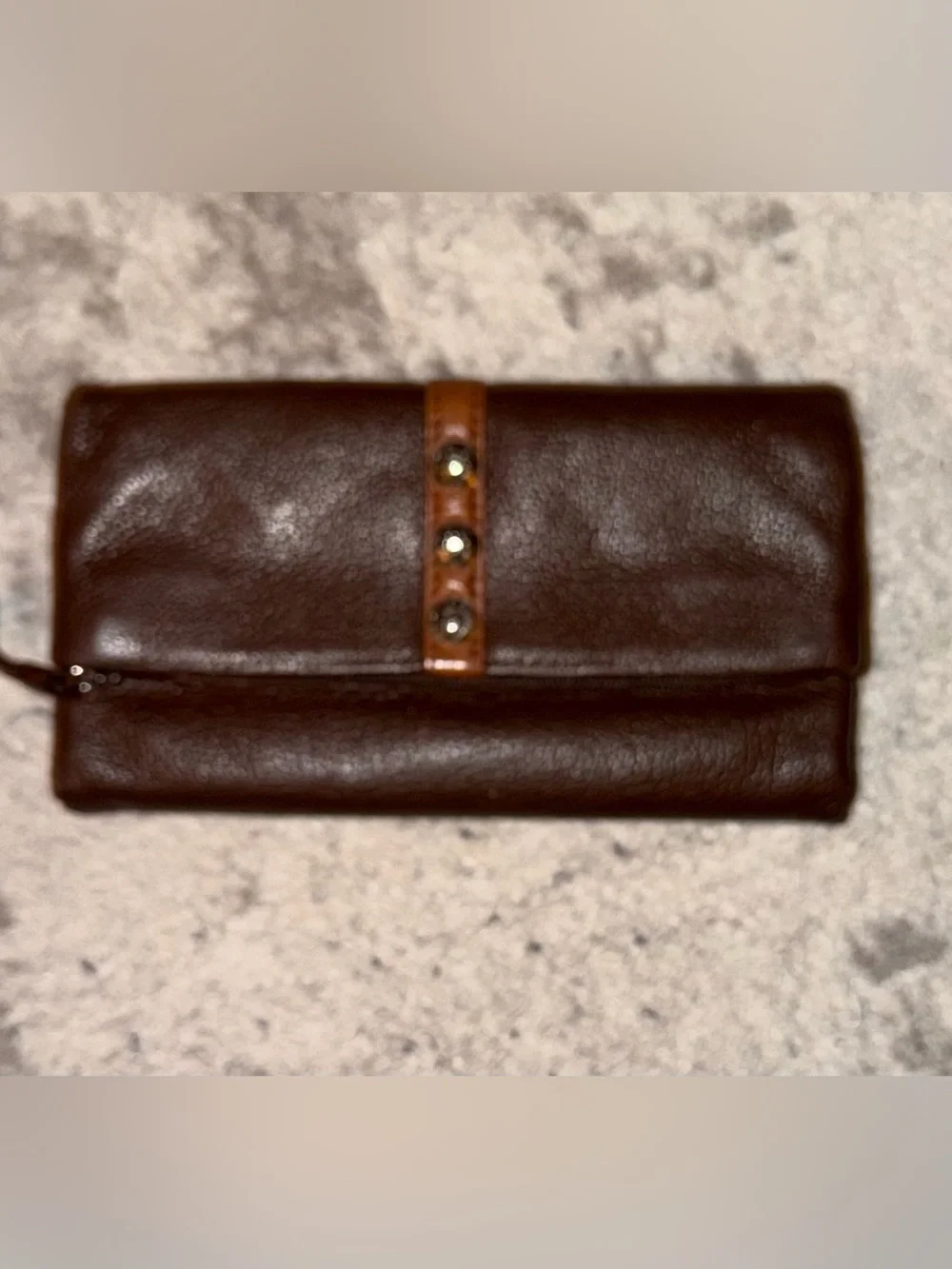 Brighton NOLITA Soft Leather Wallet Dark Brown